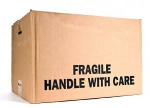 moving fragile valuables