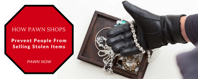 How pawn shops prevent people from selling stolen items